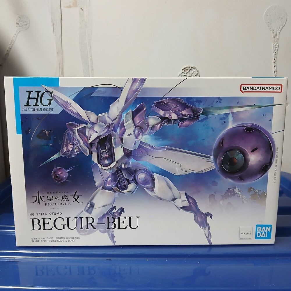 Bandai HG 1/144 Beguir-Beu Model Kit “Witch from Mercury” UPC 4573102621665 NEW